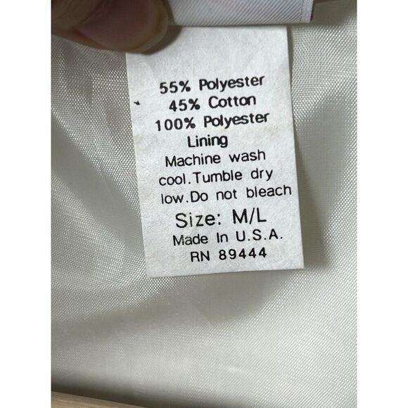 NWT Quirky Grandma core Easter Egg Bunny Vest Size Medium.        Bb - Picture 4 of 7